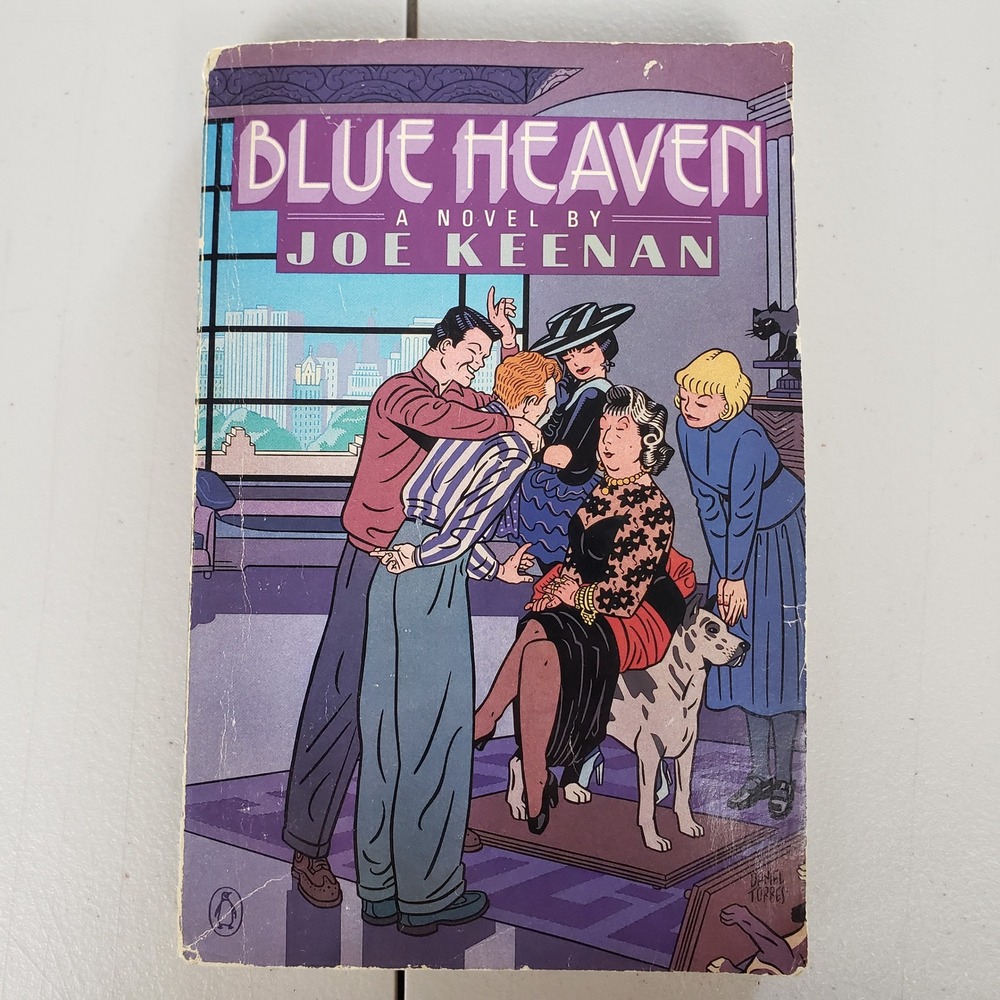 Blue Heaven by Joe Keenan 1988 Penguin Books Paperback First Novel Humor Satire